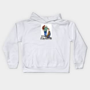 Rodeo Stephenville, Texas Kids Hoodie